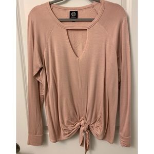 Bobeau Long Sleeve Pink Blouse!!💓